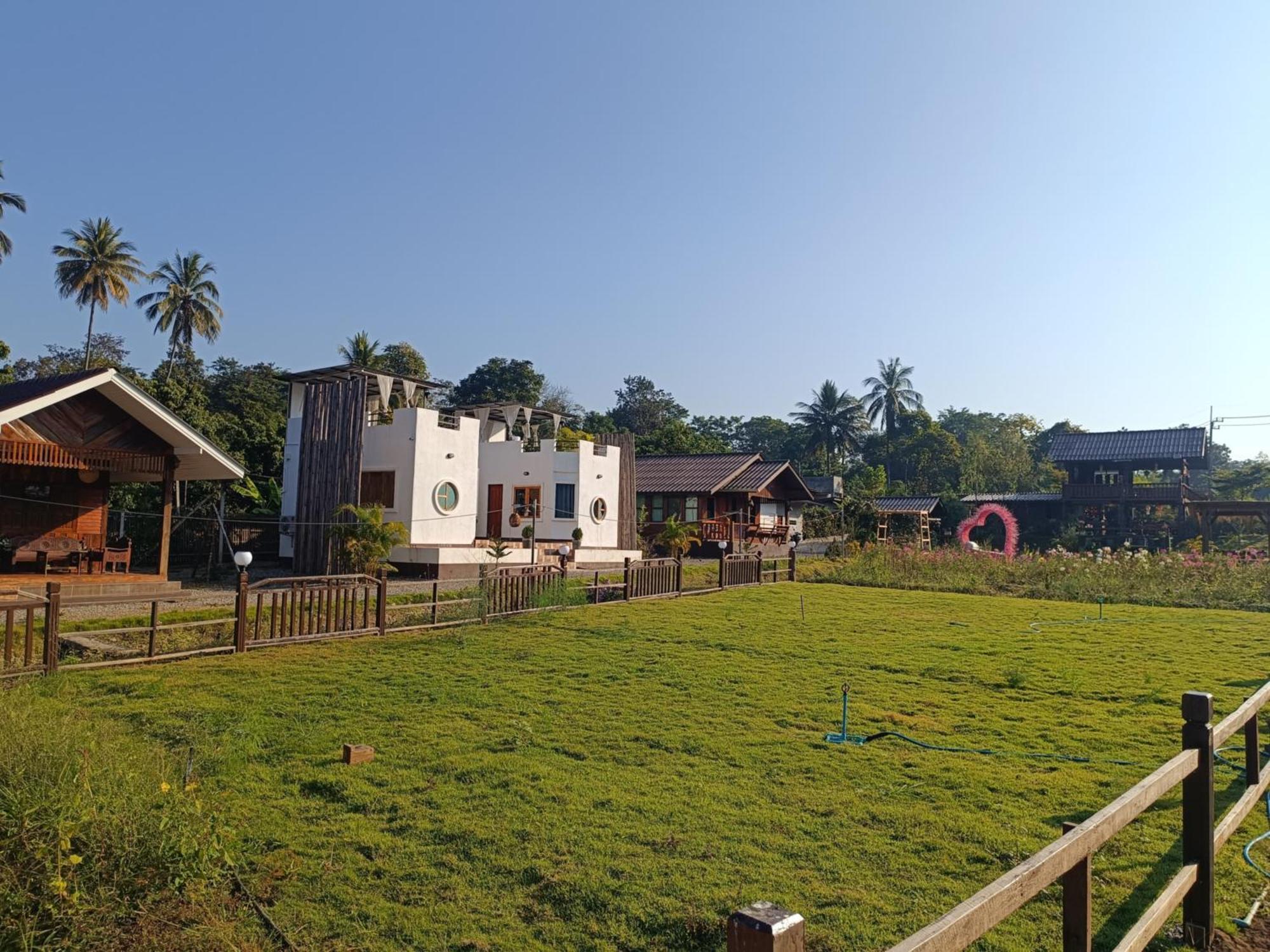 ม่วนใจ๋ปันสุข โฮมสเตย์แอนคาเฟ่ Muanjai Punsuk Homestay And Cafe Chom Thong Zewnętrze zdjęcie