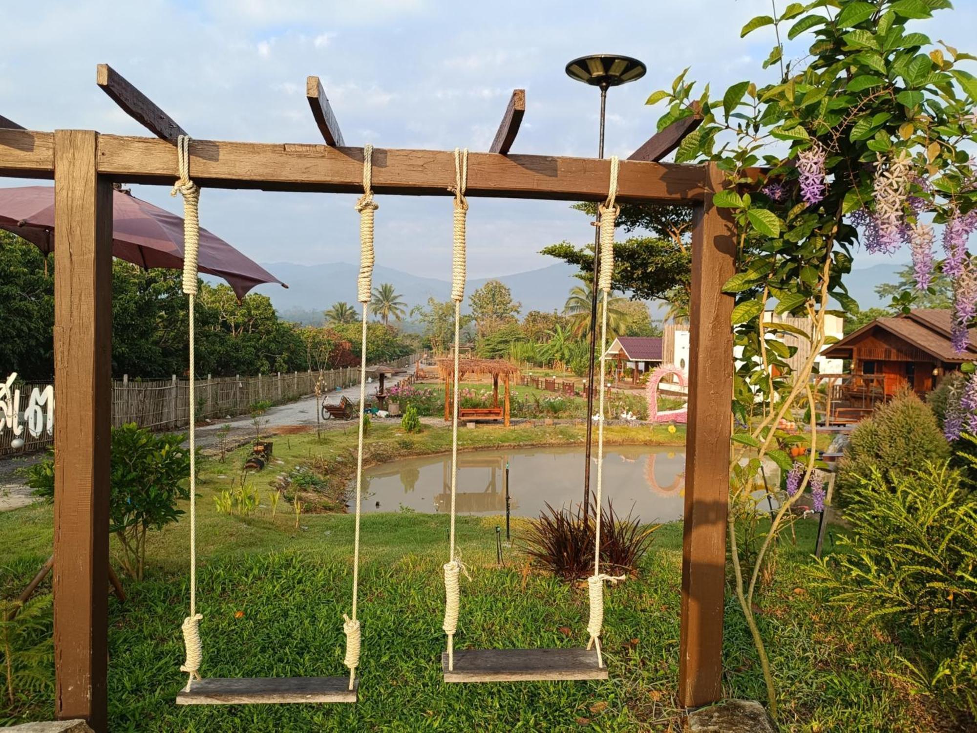 ม่วนใจ๋ปันสุข โฮมสเตย์แอนคาเฟ่ Muanjai Punsuk Homestay And Cafe Chom Thong Zewnętrze zdjęcie